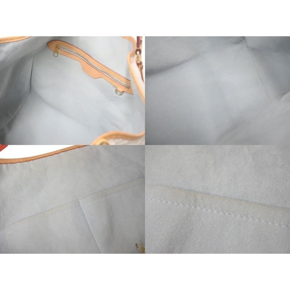 Louis Vuitton Blue Monogram Denim White Tote Sunbeam Bag - Picture 8 of 9